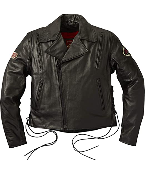 Horsehide leather jacket