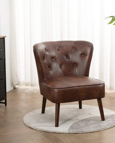 Leather Accent Chairs