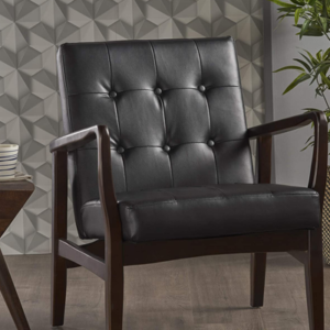 Mid Century Modern Leather Chairs