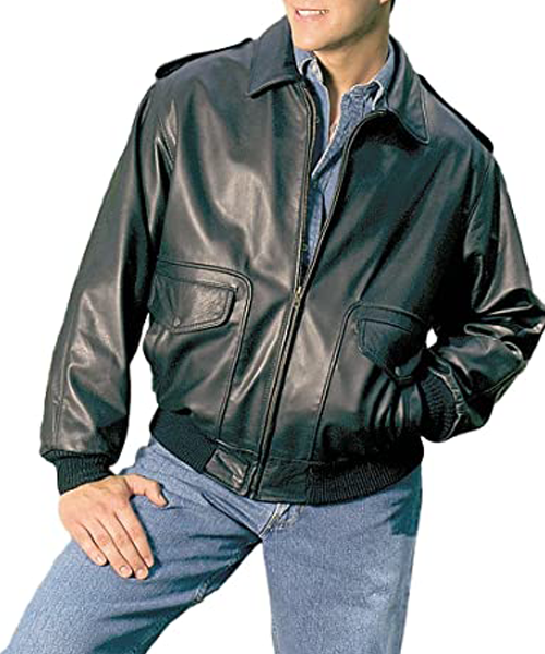 Reed leather jacket