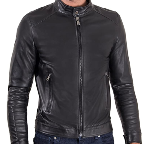 italian leather jacket mens
