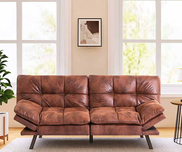 Small Leather Sectionals